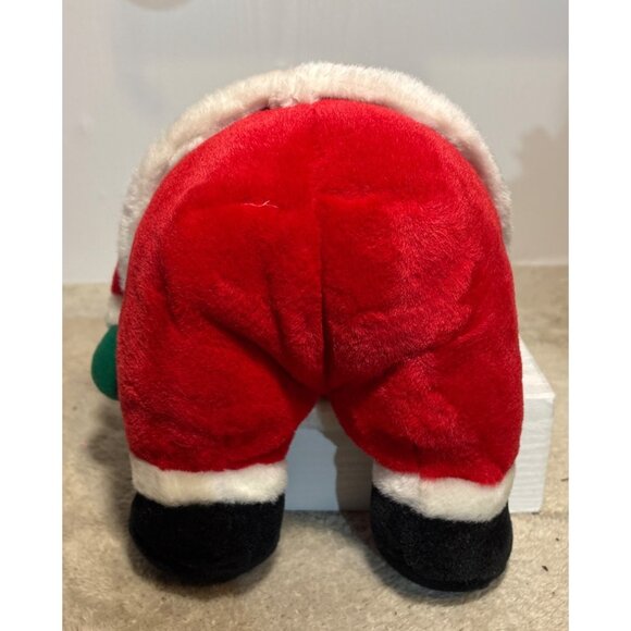 Santa Claus Plush Stuffed Toy With Red Suit & White Beard 14" - Picture 7 of 7